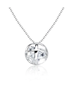 Sweet Necklace Sphere Shape PE3D-10B
